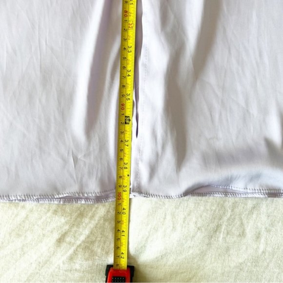 Women's Lavender Sleeveless V-Neck Pullover Midi Dress Size M/6 - Picture 8 of 8